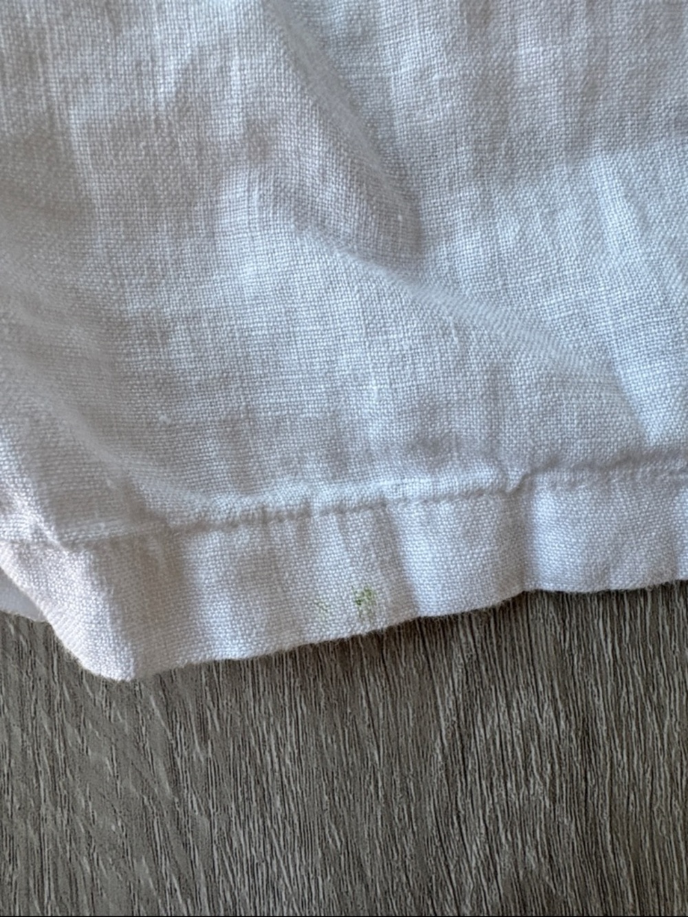 J. Crew Soleil White Linen-Blend Drawstring Relaxed Pants - Picture 5 of 6